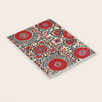 Shakhrisyabz Suzani 19th Century Uzbekistan Embroidery  Notebook Gallery Image 3