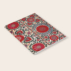 Shakhrisyabz Suzani 19th Century Uzbekistan Embroidery  Notebook Gallery Image 2