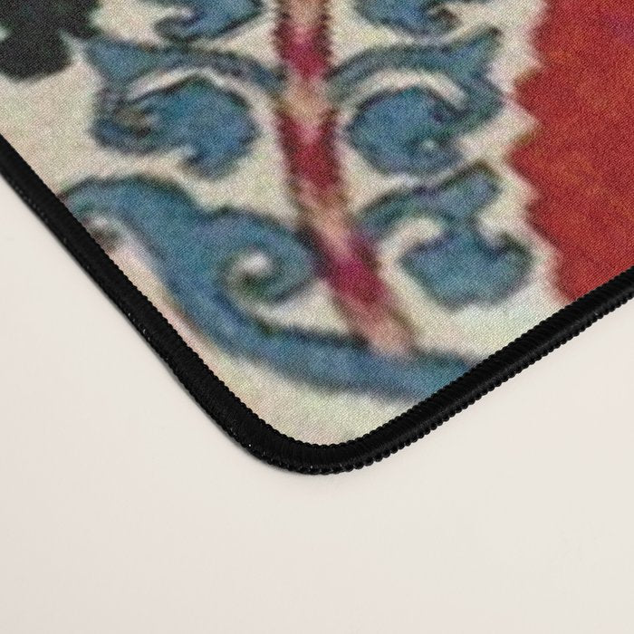 Shakhrisyabz Suzani 19th Century Uzbekistan Embroidery  Desk Mat Gallery Image 4