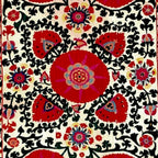 Shakhrisyabz Suzani 19th Century Uzbekistan Embroidery  Coffee Mug Gallery Image 2
