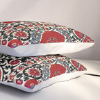 Shakhrisyabz Suzani 19th Century Uzbekistan Embroidery  Pillow Sham Gallery Image 3
