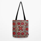 Shakhrisyabz Suzani 19th Century Uzbekistan Embroidery  Tote Bag Gallery Image 2