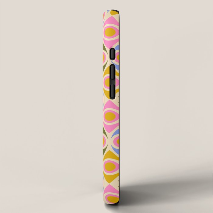 Mid century Modern Geo Pattern 1 iPhone Case Gallery Image 2