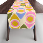 Mid century Modern Geo Pattern 1 Table Runner Gallery Image 1