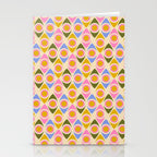 Mid century Modern Geo Pattern 1 Stationery Card Gallery Image 2