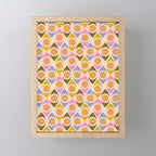 Mid century Modern Geo Pattern 1 Mini Art Print Gallery Image 1