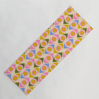 Mid century Modern Geo Pattern 1 Yoga Mat Gallery Image 1