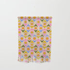 Mid century Modern Geo Pattern 1 Wall Hanging Gallery Image 1