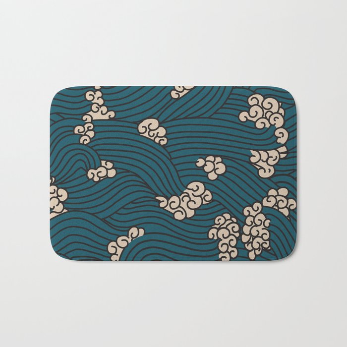 BENGAL CORA WAVE Bath Mat Gallery Image 1
