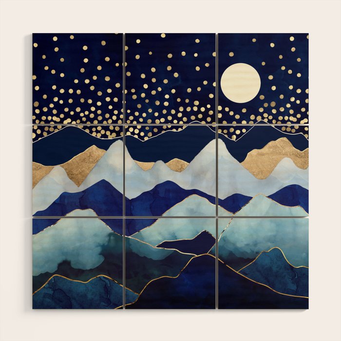 Firefly Stars Wood Wall Art Gallery Image 1