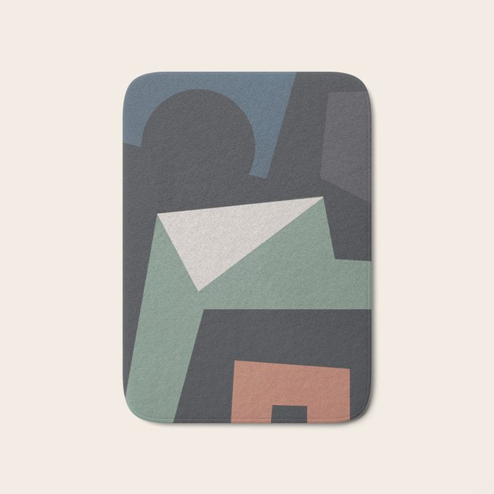 Modern Abstract Art 21 Bath Mat Gallery Image 1