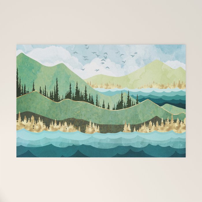 Autumn Shore Welcome Mat Gallery Image 1