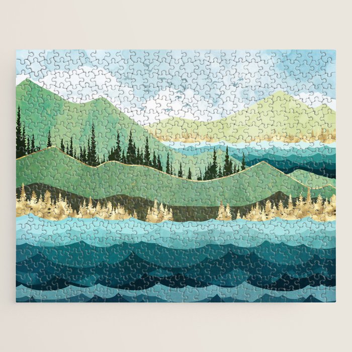 Autumn Shore Jigsaw Puzzle Gallery Image 1