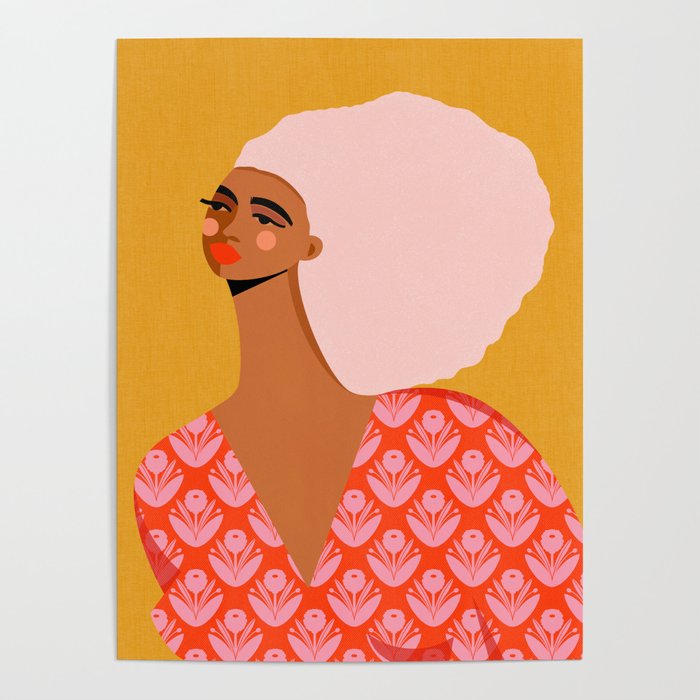 Pink Hair, Don't Care Poster Gallery Image 1
