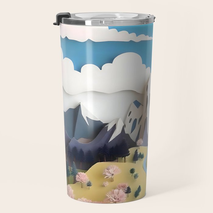 Assemblage Pastel Valley Travel Mug Gallery Image 3