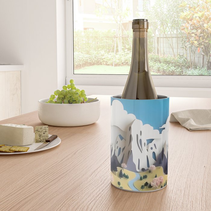 Assemblage Pastel Valley Wine Chiller Gallery Image 4