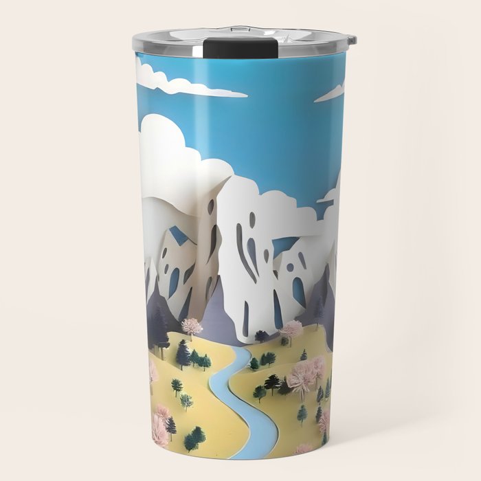 Assemblage Pastel Valley Travel Mug Gallery Image 1