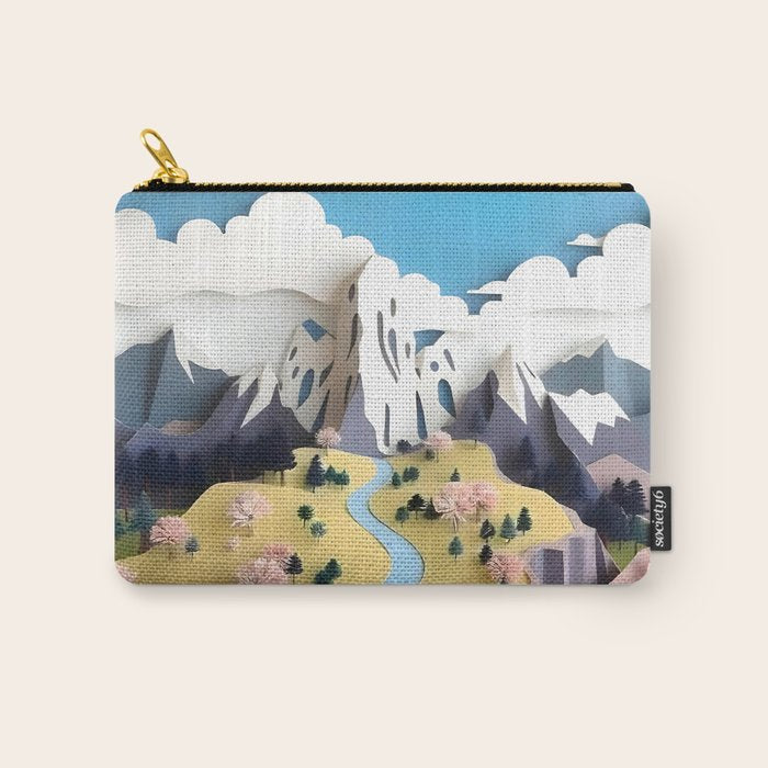 Assemblage Pastel Valley Carry All Pouch Gallery Image 1
