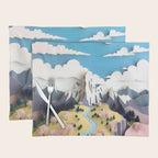 Assemblage Pastel Valley Placemat Gallery Image 1