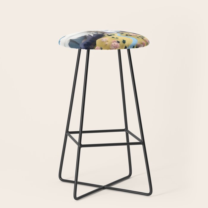 Assemblage Pastel Valley Stool Gallery Image 1