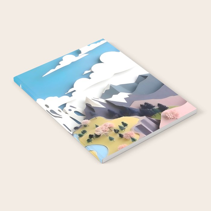 Assemblage Pastel Valley Notebook Gallery Image 1