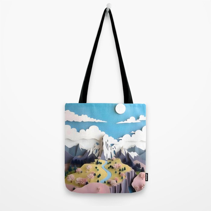 Assemblage Pastel Valley Tote Bag Gallery Image 2