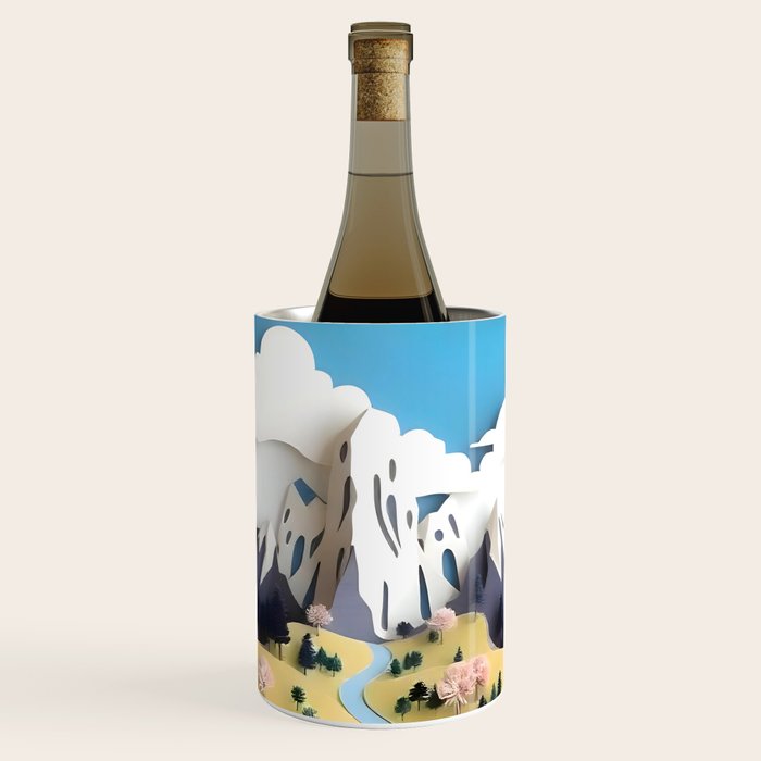 Assemblage Pastel Valley Wine Chiller Gallery Image 1