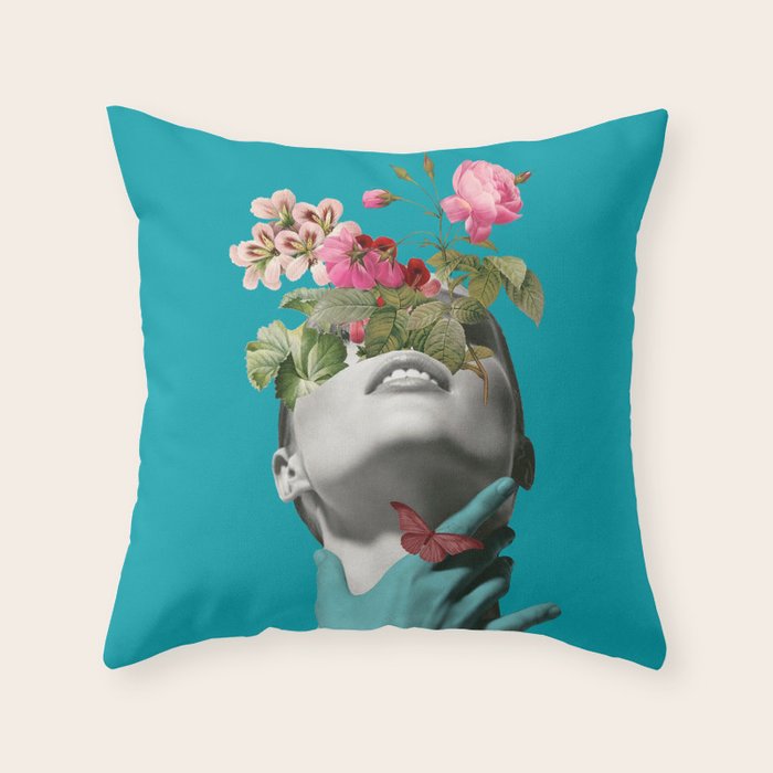 Inner beauty 3 Throw Pillow Gallery Image 1