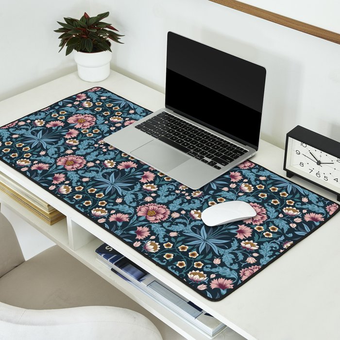Romantic Botanica - Carnation Desk Mat Gallery Image 2
