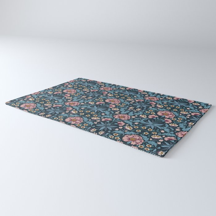 Romantic Botanica - Carnation Rug Gallery Image 3
