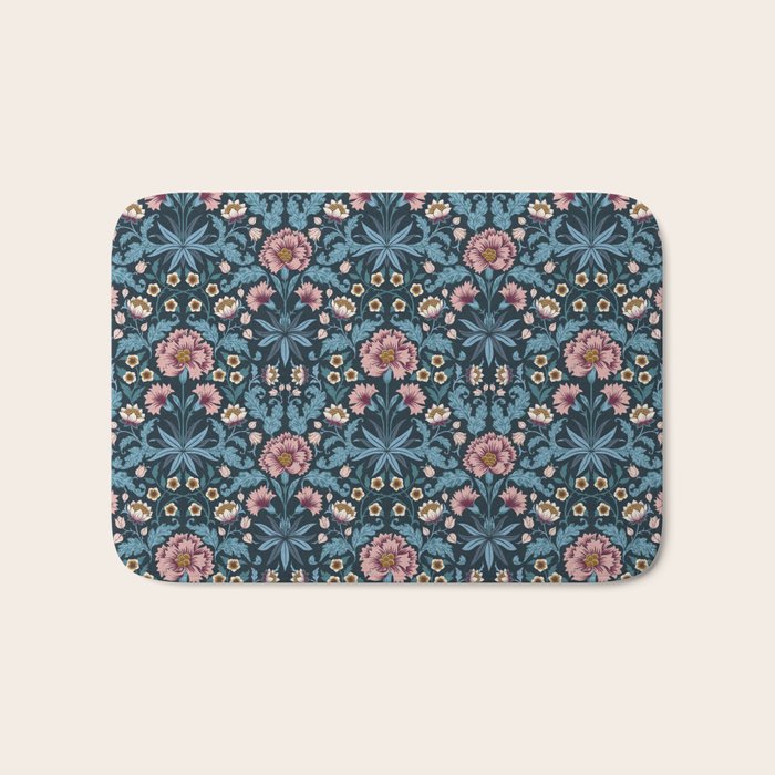 Romantic Botanica - Carnation Bath Mat Gallery Image 1
