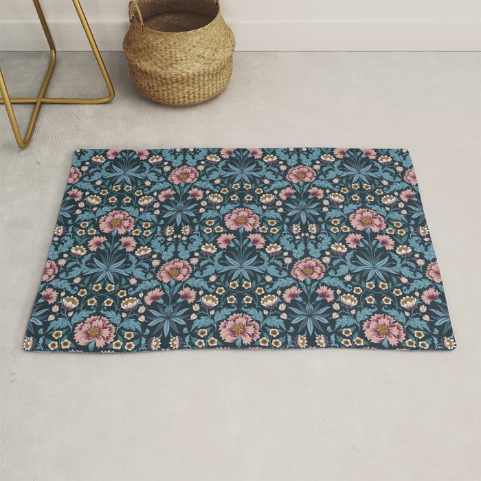 Romantic Botanica - Carnation Rug Gallery Image 1