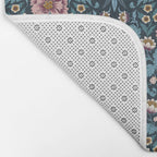 Romantic Botanica - Carnation Bath Mat Gallery Image 2