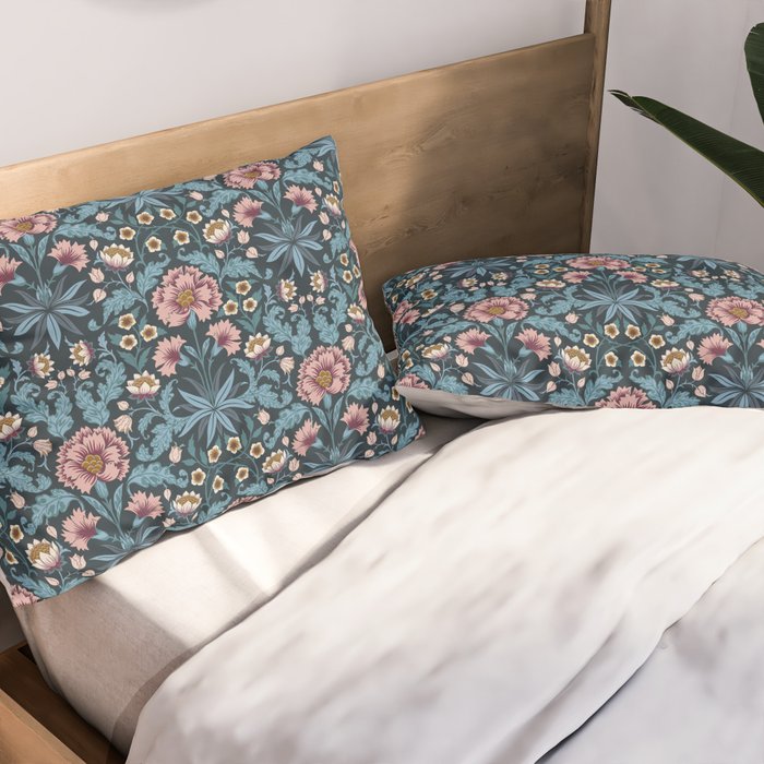 Romantic Botanica - Carnation Pillow Sham Gallery Image 2