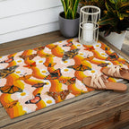 Butterfly Collage Print Outdoor Rug Gallery Image 2