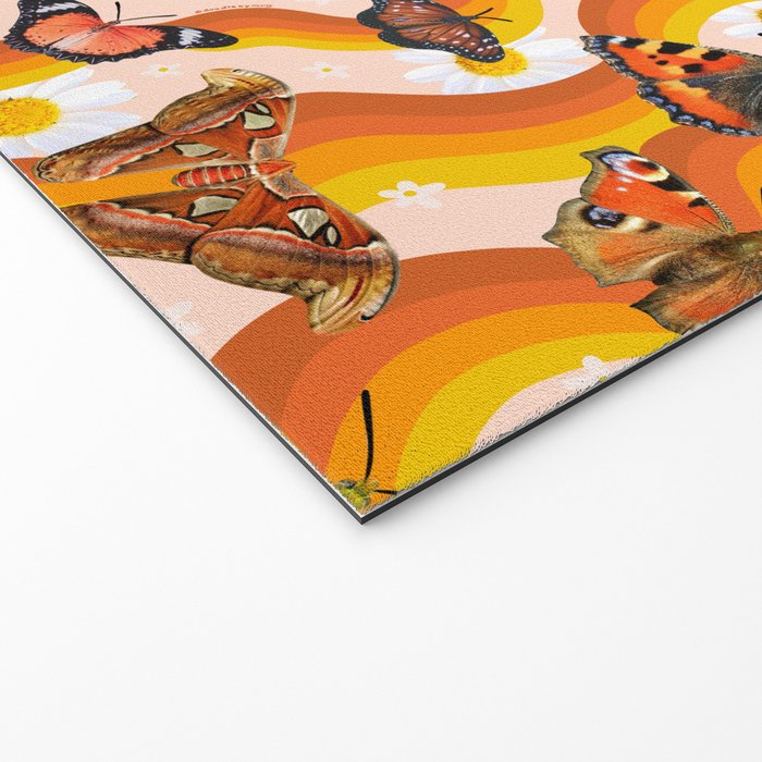 Butterfly Collage Print Welcome Mat Gallery Image 2