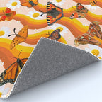 Butterfly Collage Print Rug Gallery Image 4