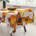 Butterfly Collage Print Tablecloth Gallery Image 3