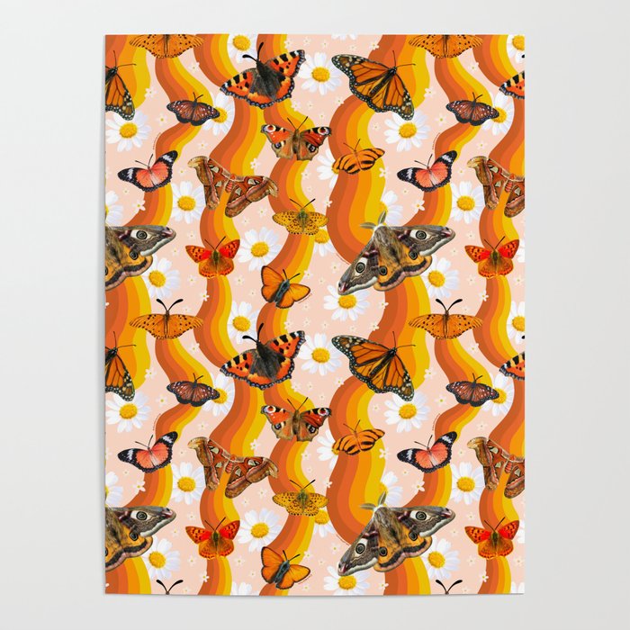 Butterfly Collage Print Poster Gallery Image 4
