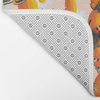 Butterfly Collage Print Bath Mat Gallery Image 2