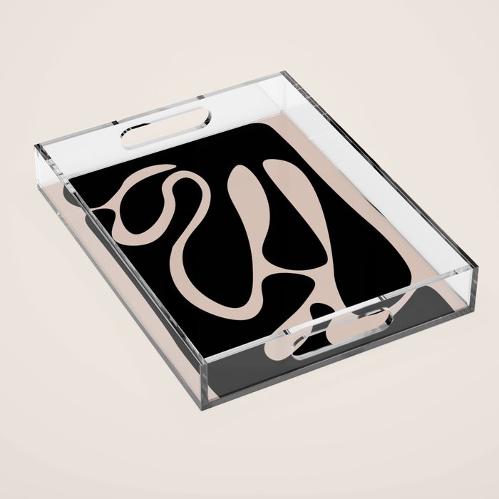 Organic Minimalist 1 Acrylic Tray Gallery Image 1