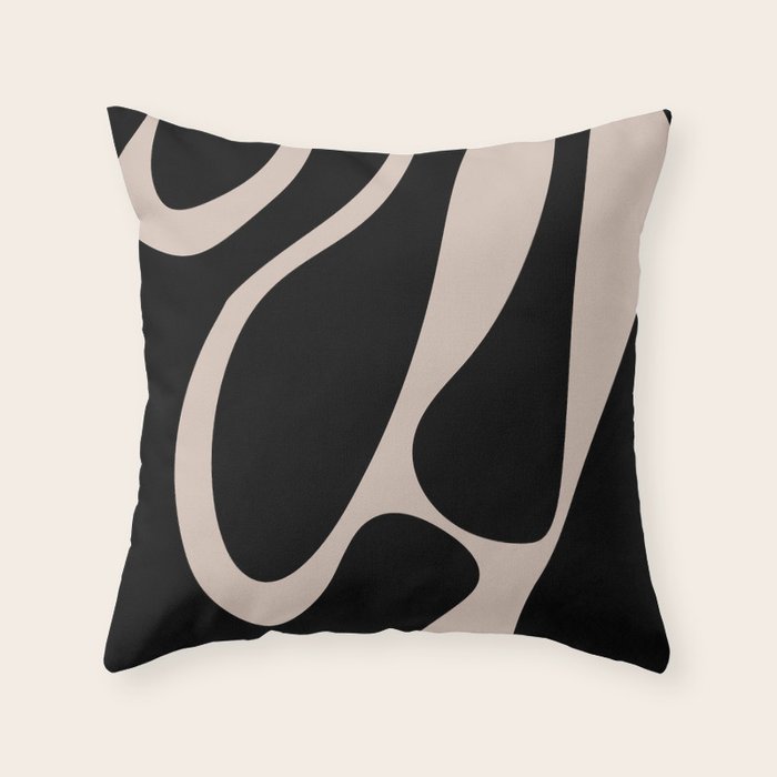 Organic Minimalist 1 Throw Pillow Gallery Image 6