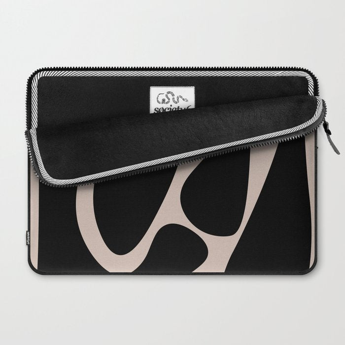 Organic Minimalist 1 Laptop Sleeve Gallery Image 2