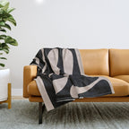 Organic Minimalist 1 Throw Blanket Gallery Image 1