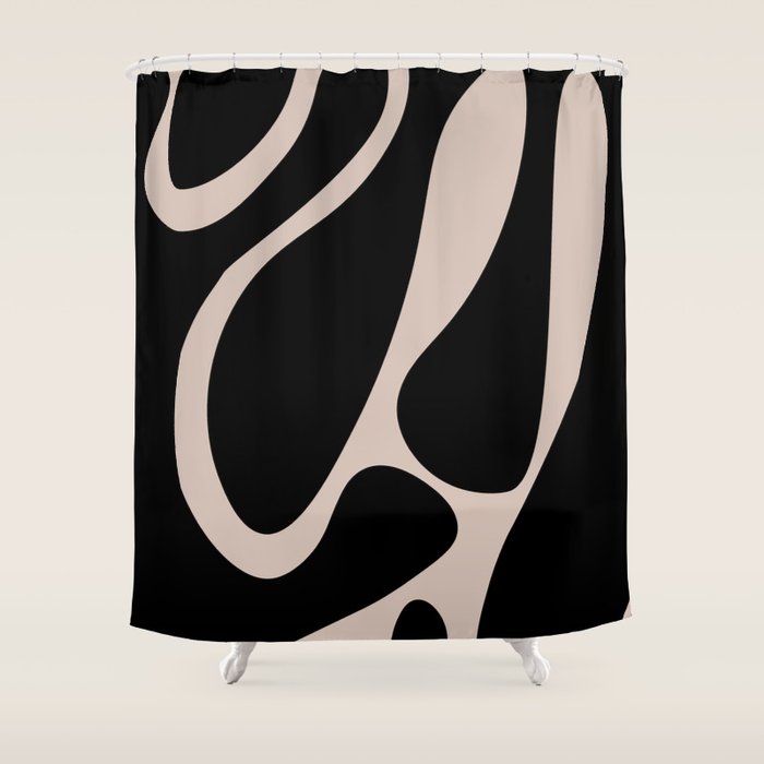 Organic Minimalist 1 Shower Curtain Gallery Image 1