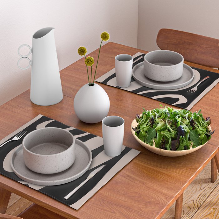 Organic Minimalist 1 Placemat Gallery Image 2