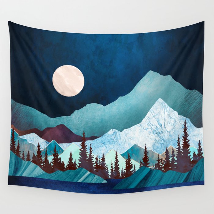 Moon Bay Wall Tapestry Gallery Image 1