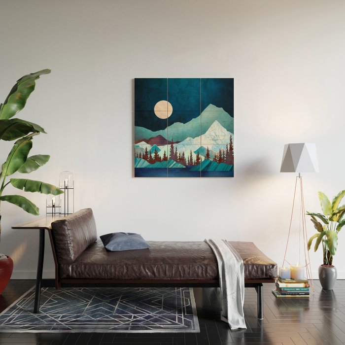 Moon Bay Wood Wall Art Gallery Image 2