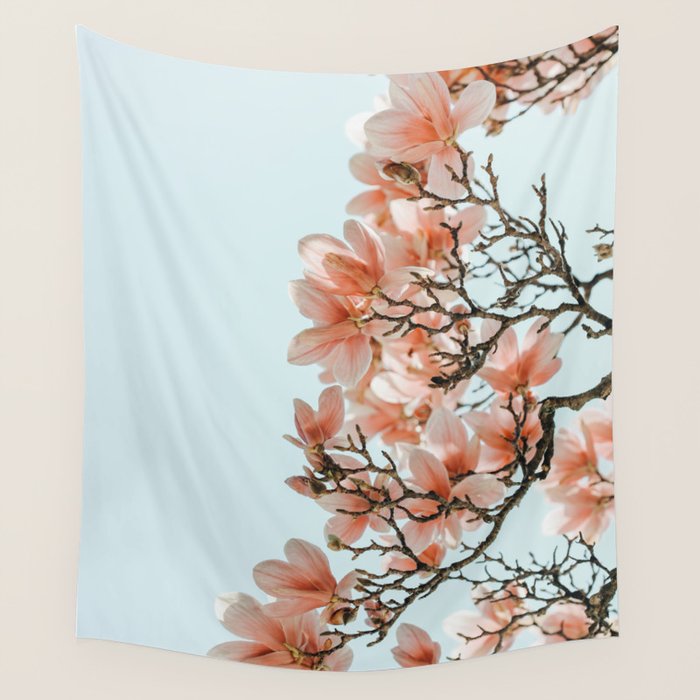 Pink Spring #4 Wall Tapestry Gallery Image 4