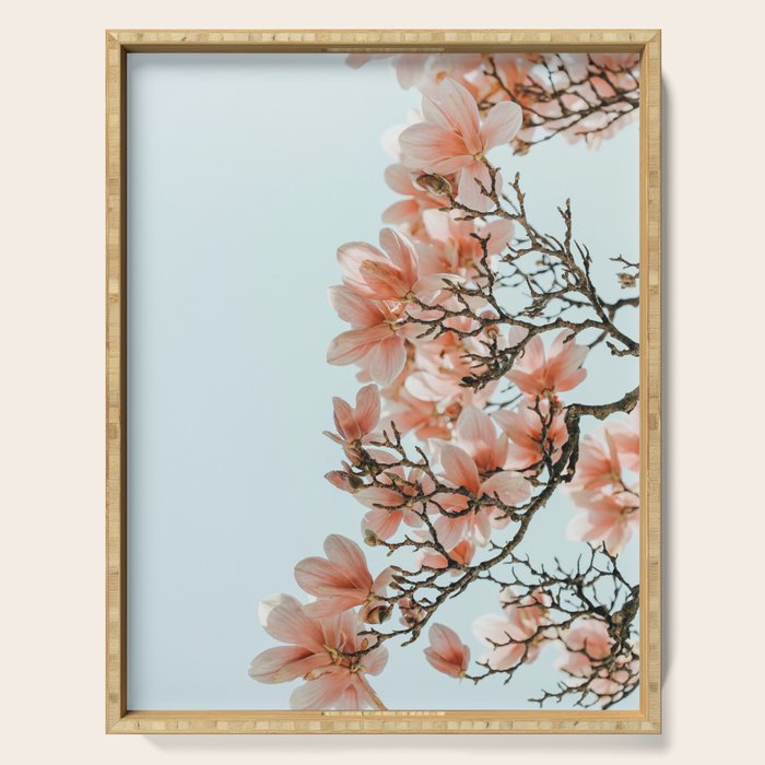 Pink Spring #4 Serving Tray Gallery Image 1